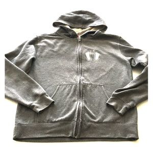 Zip-Up Crossfit Hoodie Sweatshirt